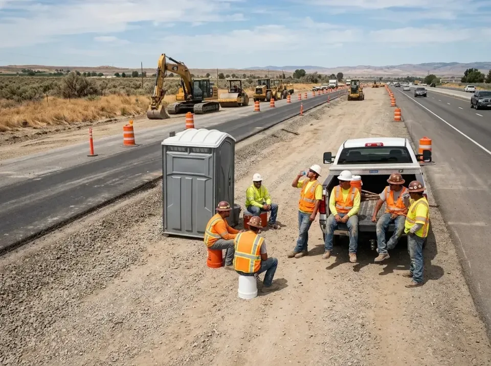 highway-road-construction-crew-007 — frequently asked questions, Porta Potty and Restroom Rentals in Rosemont, PA